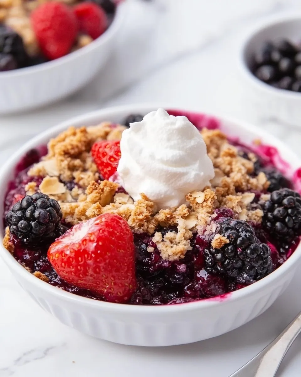 Classic Berry Crumble image
