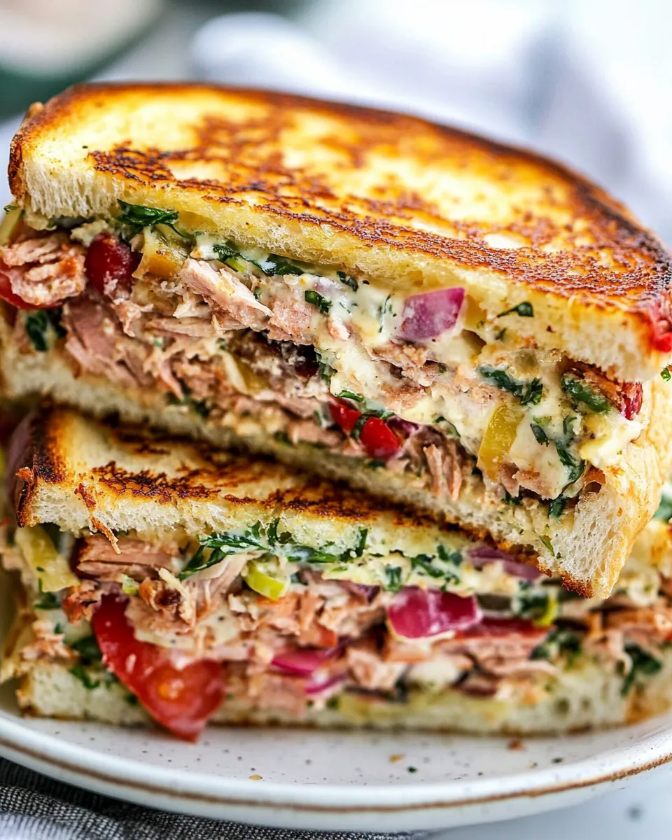 Delicious Best-Ever Tuna Melt shot