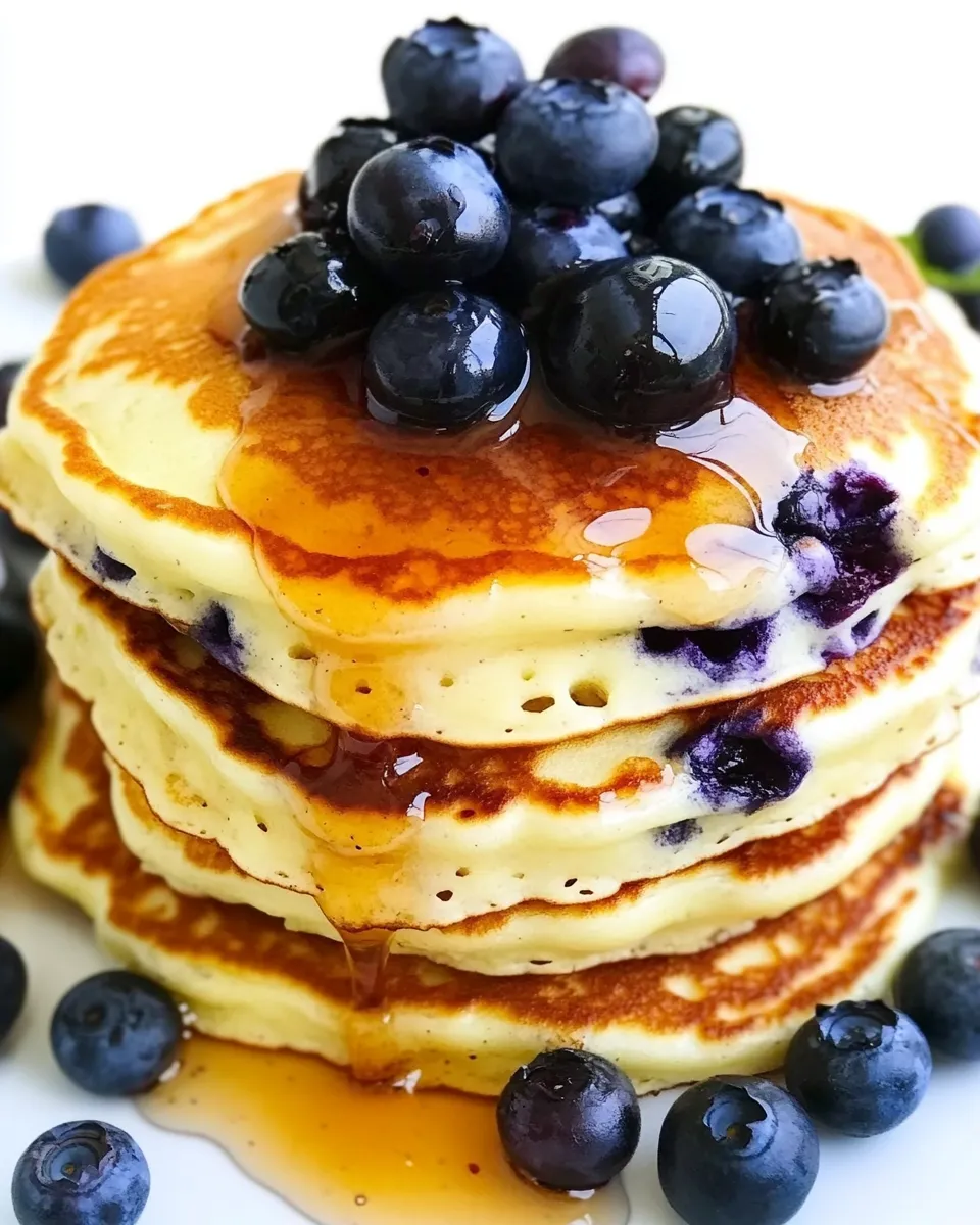 Easy Best Blueberry Pancakes recipe photo