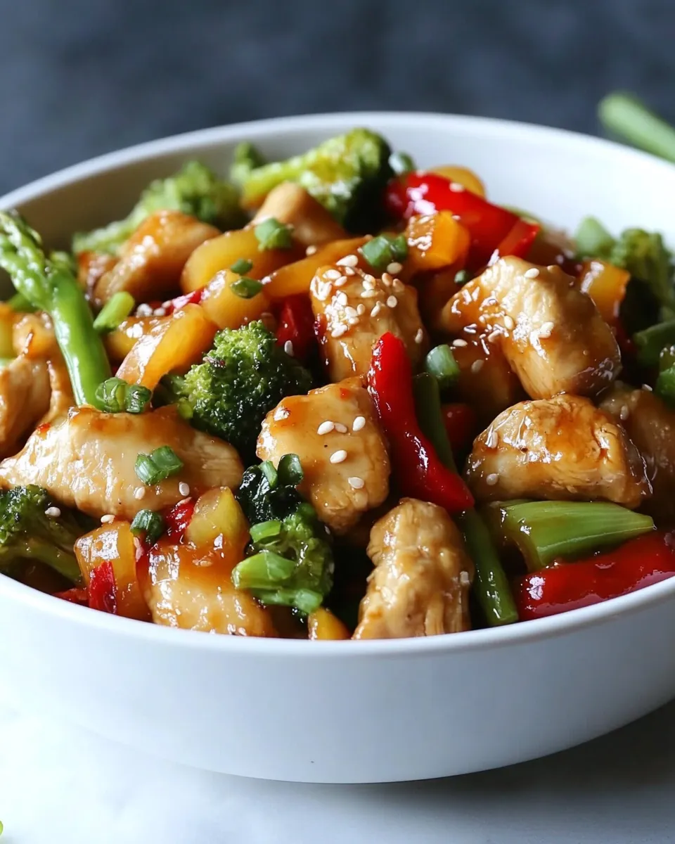 Homemade Best Chicken Stir Fry Recipe photo