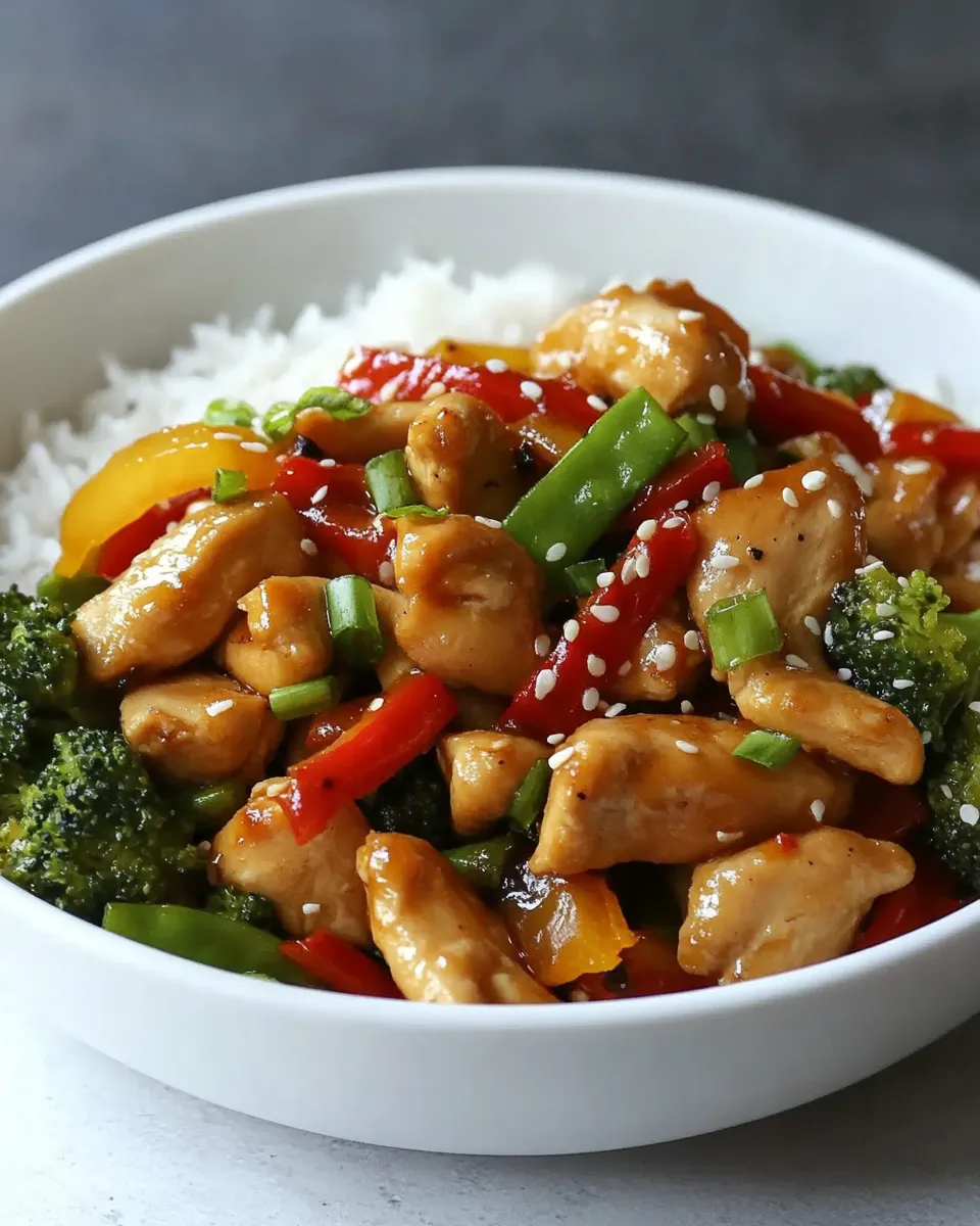 Classic Best Chicken Stir Fry Recipe image