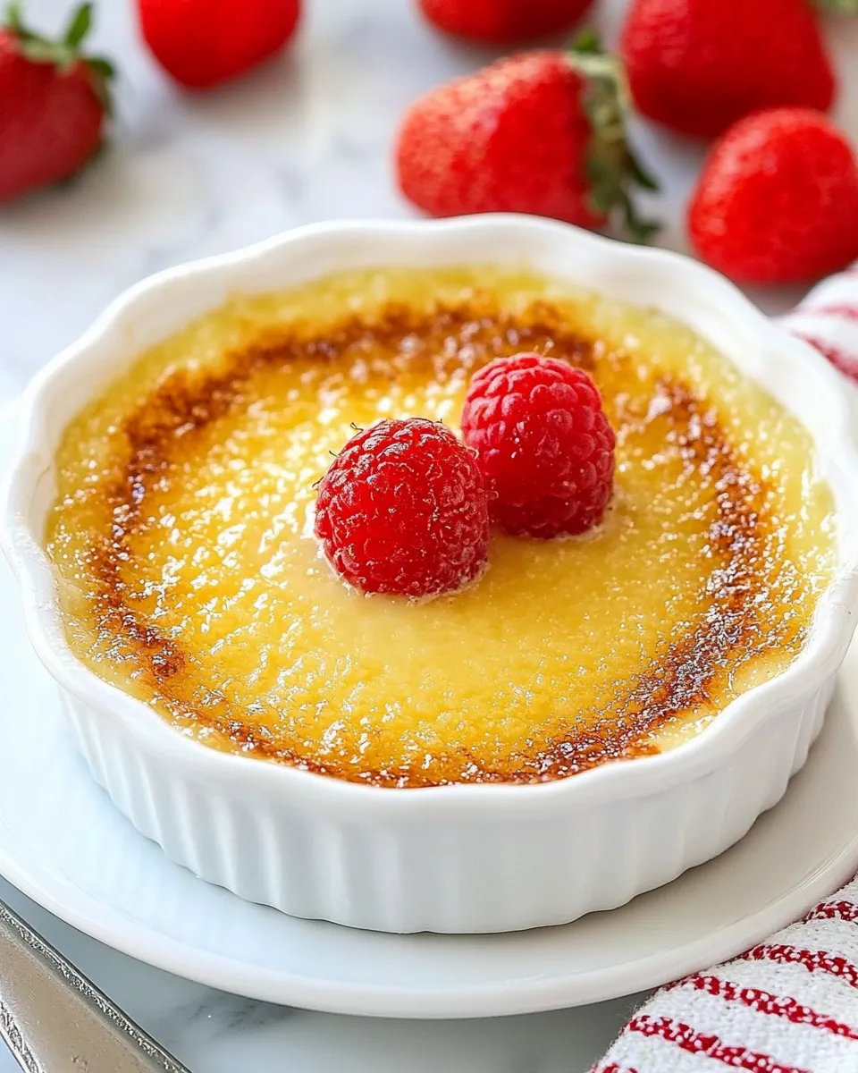 Easy Best Crme Brle Recipe shot