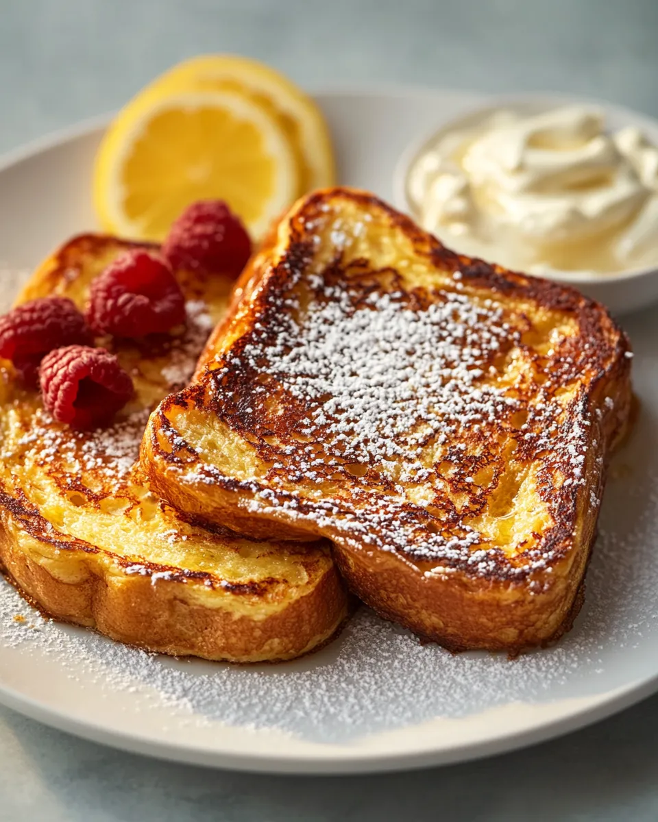 Easy Best French Toast Recipe (Pain Perdu) recipe photo