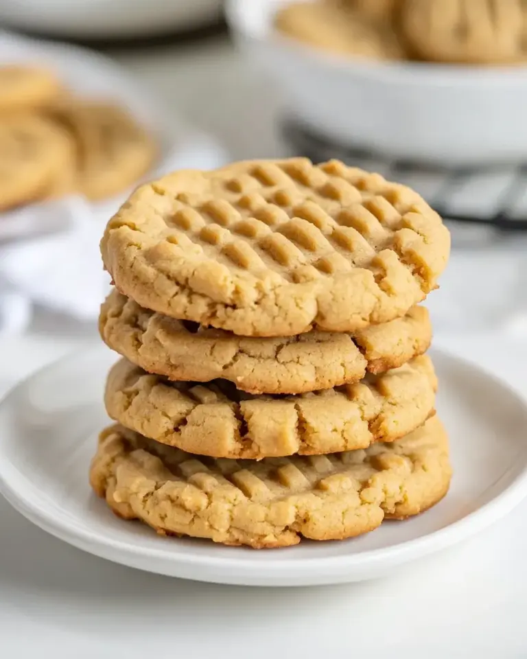 Homemade Best Peanut Butter Cookies Recipe photo