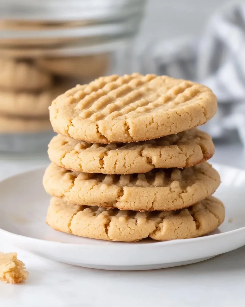 Classic Best Peanut Butter Cookies Recipe image