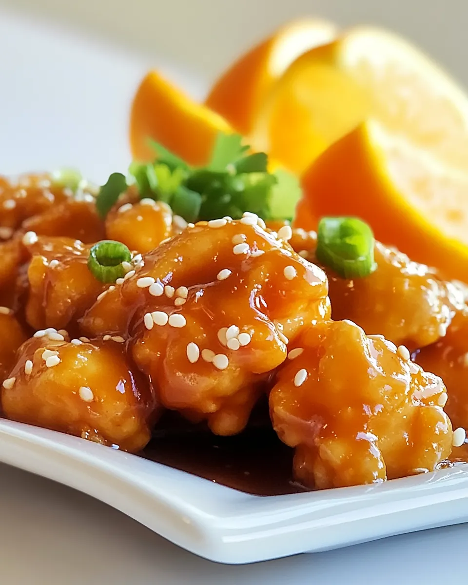 Homemade Better Than Takeout Orange Chicken photo