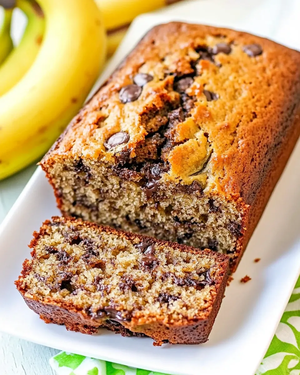 Delicious Betty Crocker Banana Bread shot