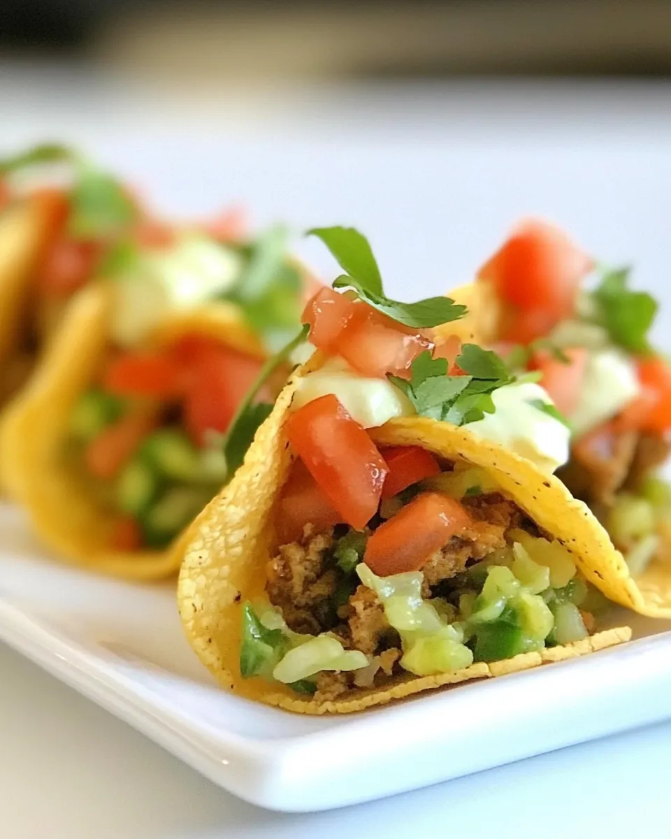 Easy Bite-Size Tacos recipe photo