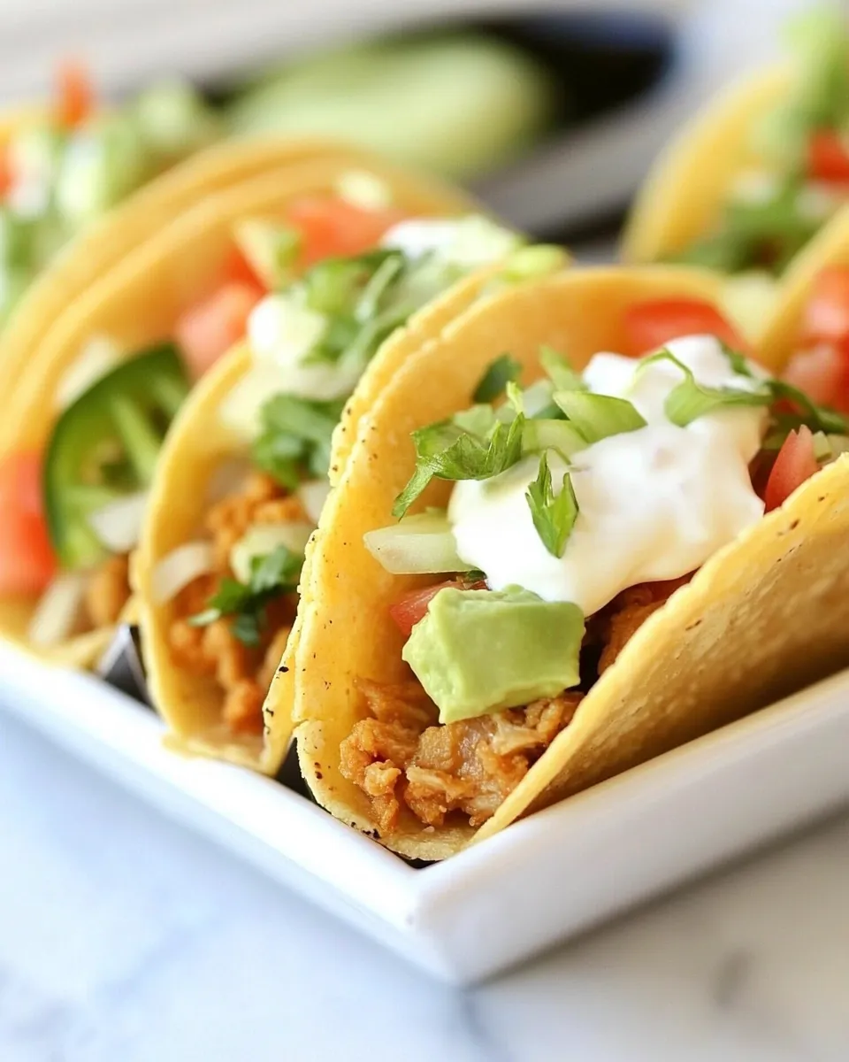 Delicious Bite-Size Tacos shot