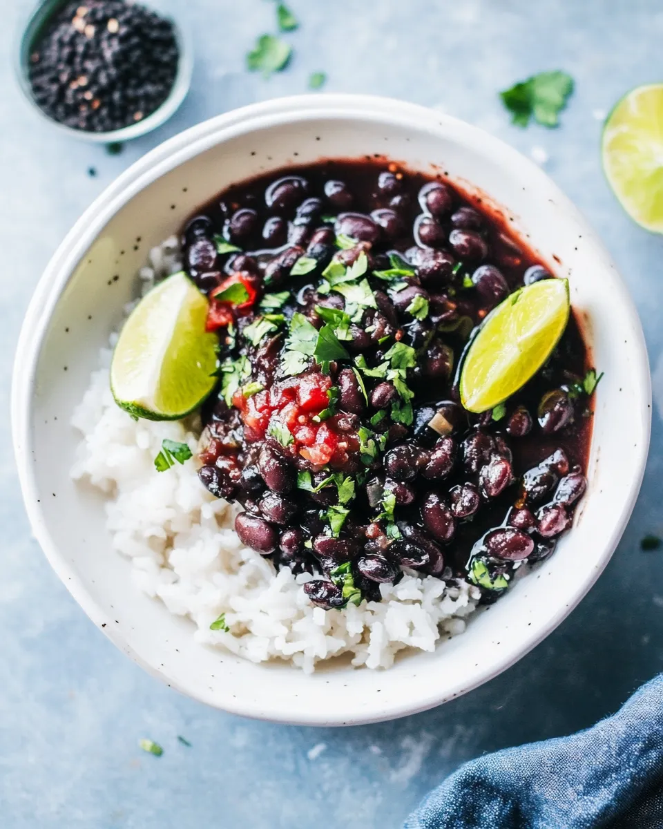 Classic Black Beans Recipe (Instant Pot or Slow Cooker) image
