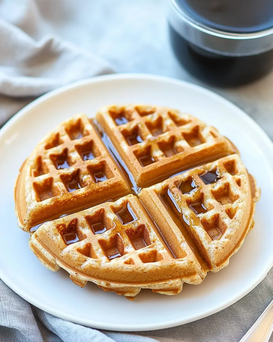 Perfect Blender Whole Wheat Waffles dish photo