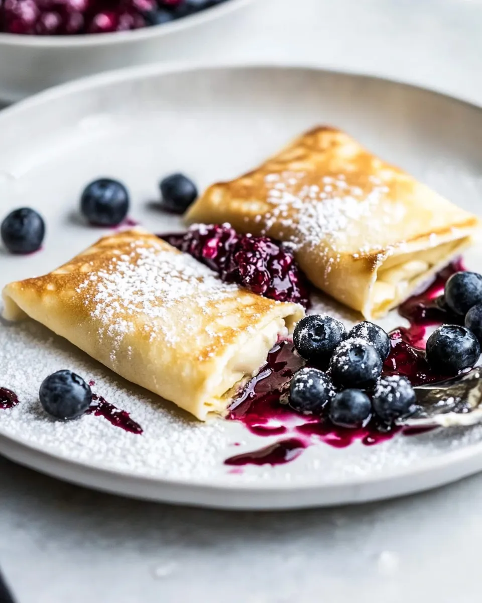 Easy Blintzes recipe photo