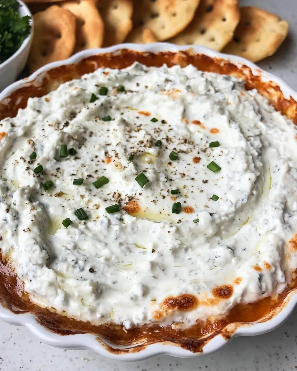 Delicious Blue Cheese Dip shot