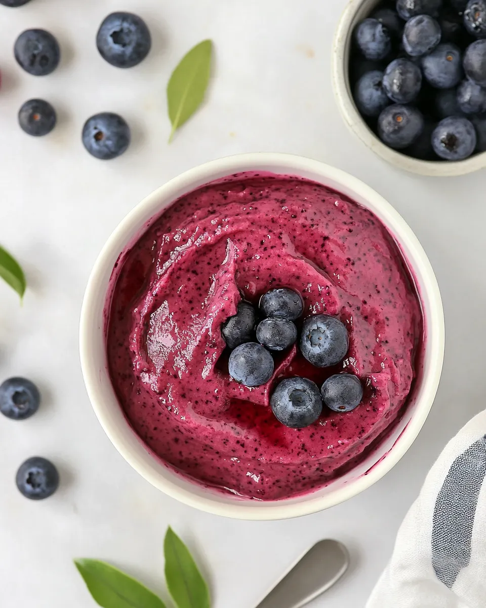 Delicious Blueberry Butter shot