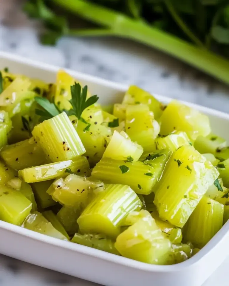 Homemade Braised Celery - A Simple Side Dish photo