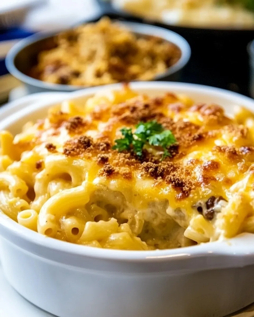 Delicious Breakfast Mac and Cheese Recipe image