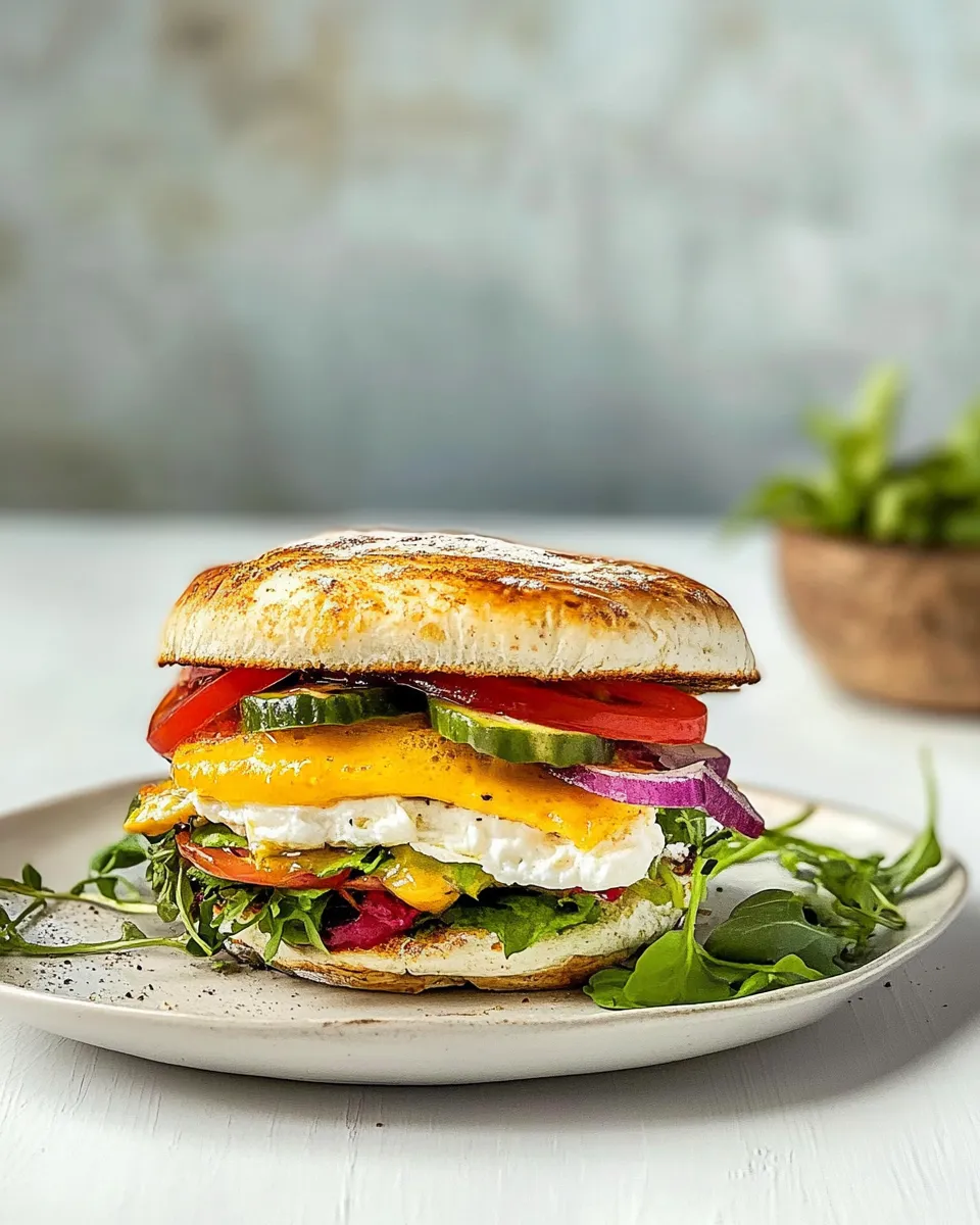 Homemade Breakfast Sandwich photo