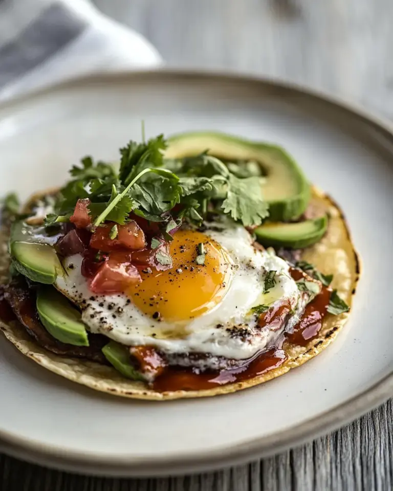 Homemade Breakfast Tostada photo