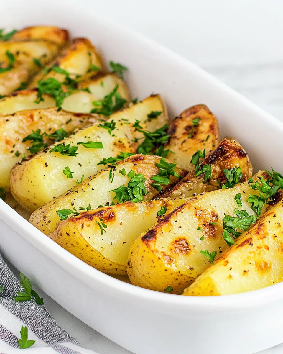 Homemade Broiled Potatoes photo