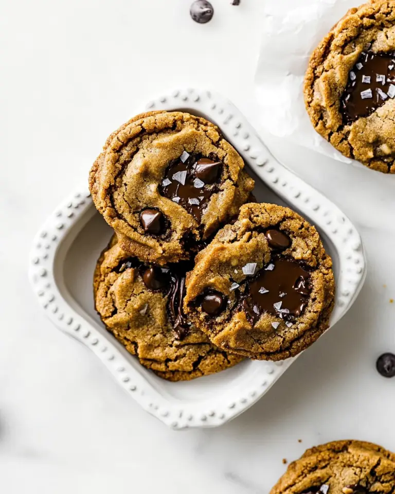 Homemade Brown Butter Biscoff Chocolate Chip Cookies photo