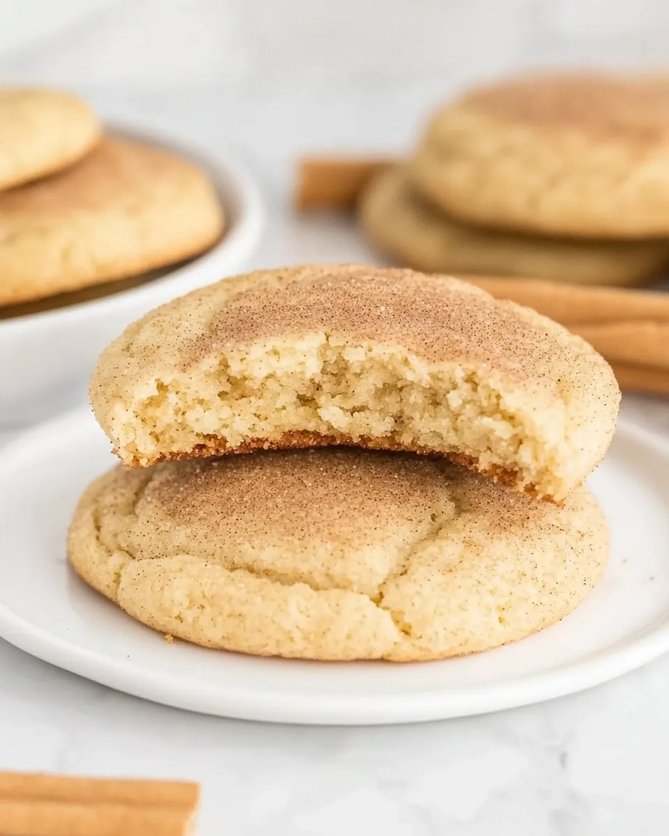 Delicious Brown Butter Snickerdoodles shot