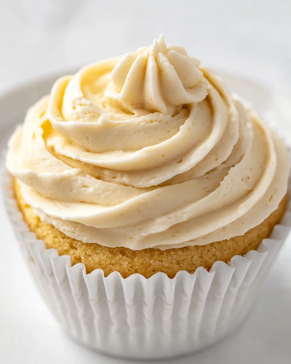 Delicious Brown Sugar Frosting shot