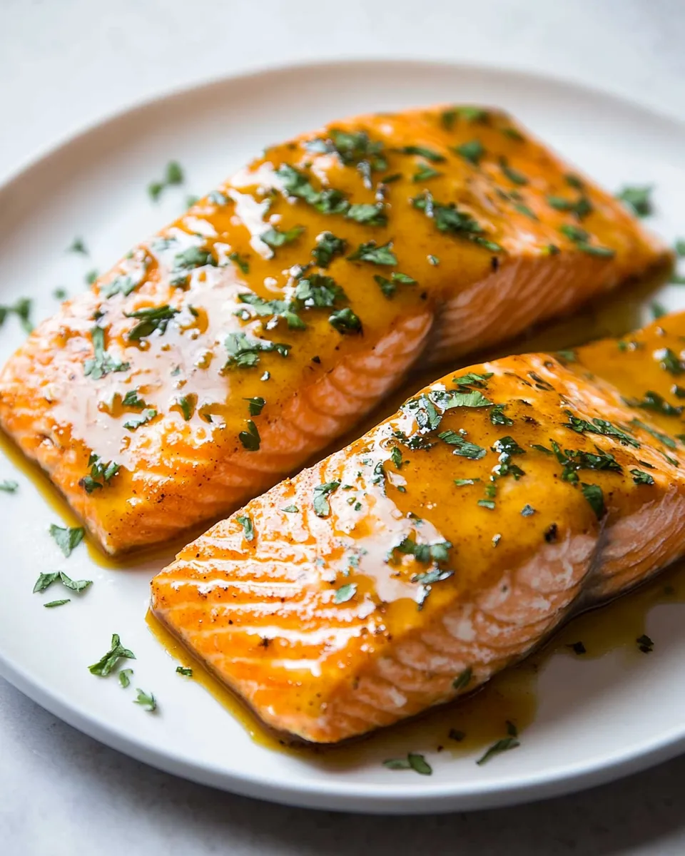 Homemade Brown Sugar Glazed Salmon recipe photo