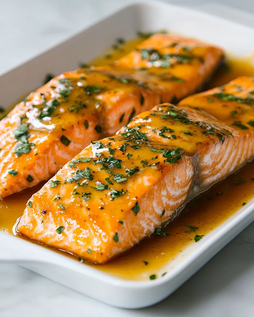 Quick Brown Sugar Glazed Salmon shot