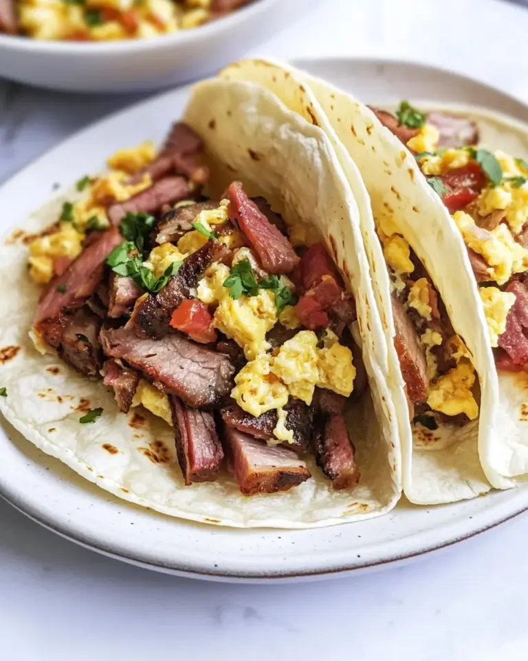 Easy Buc-ees Brisket Breakfast Tacos (Copycat Recipe) photo