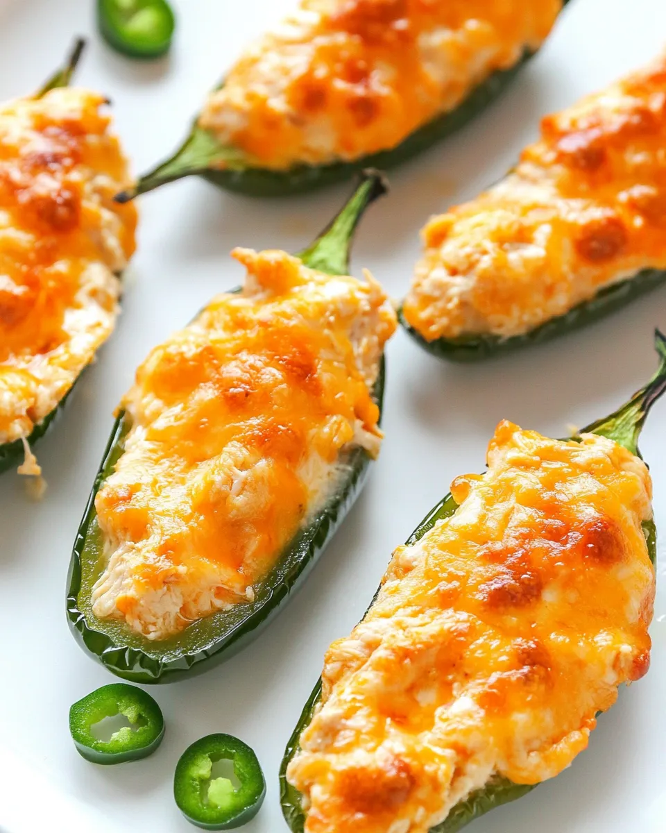 Easy Buffalo Chicken Jalapeno Poppers recipe photo