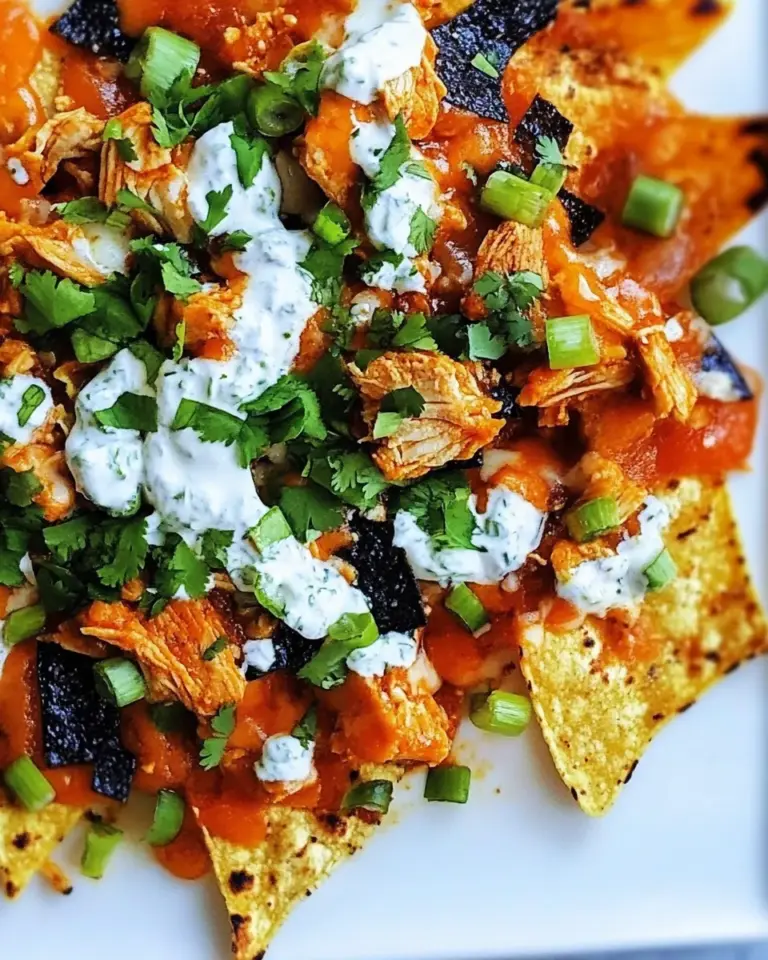 Homemade Buffalo Chicken Nachos photo