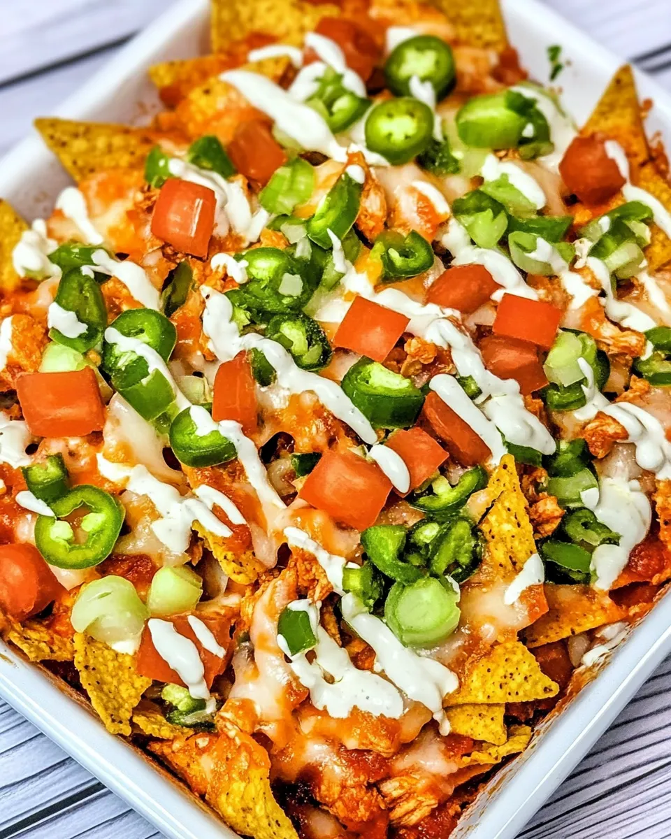 Ultimate Buffalo Chicken Nachos with Doritos picture