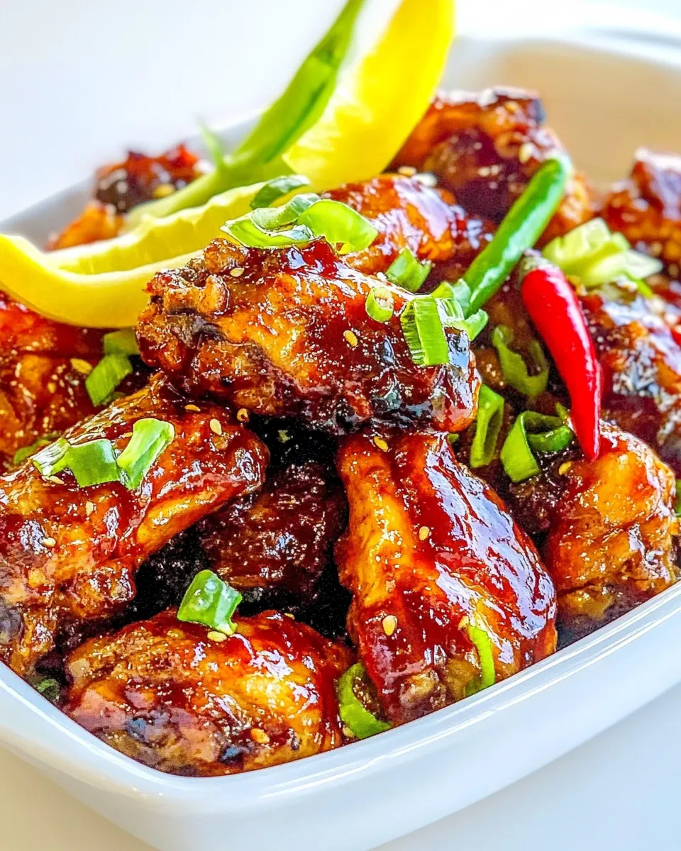 Homemade Buffalo Wild Wings Asian Zing Wings Copycat Recipe photo