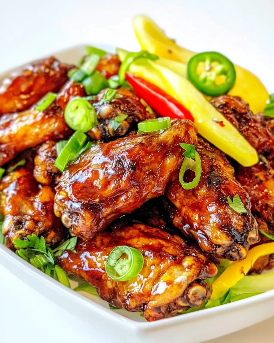 Tasty Buffalo Wild Wings Asian Zing Wings Copycat Recipe shot