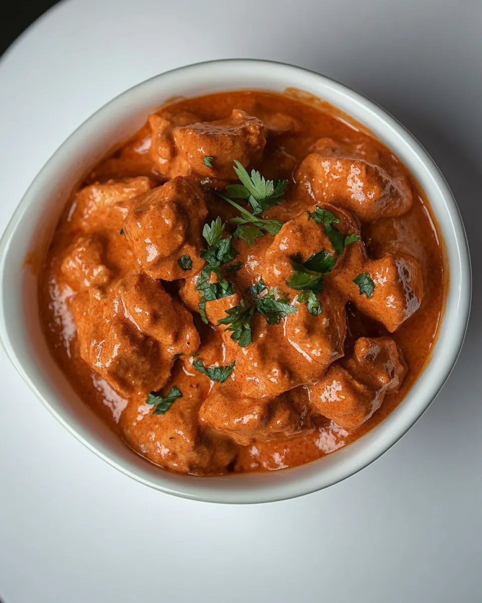 Delicious Butter Chicken Sauce Jar shot