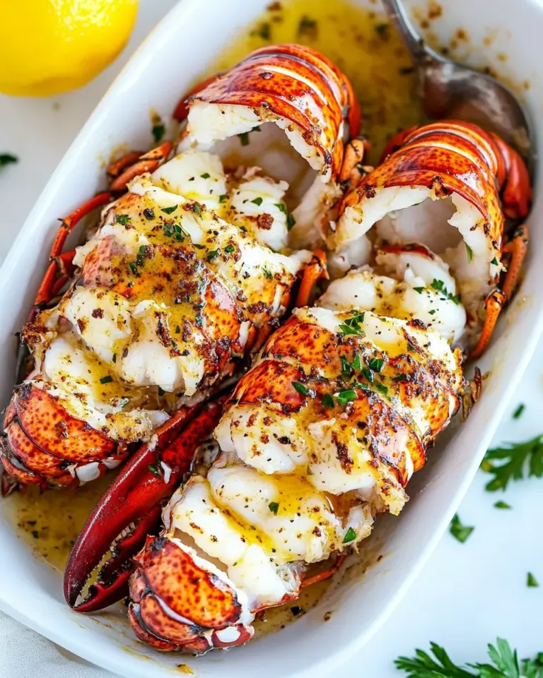 Homemade Buttered Lobster Tails photo