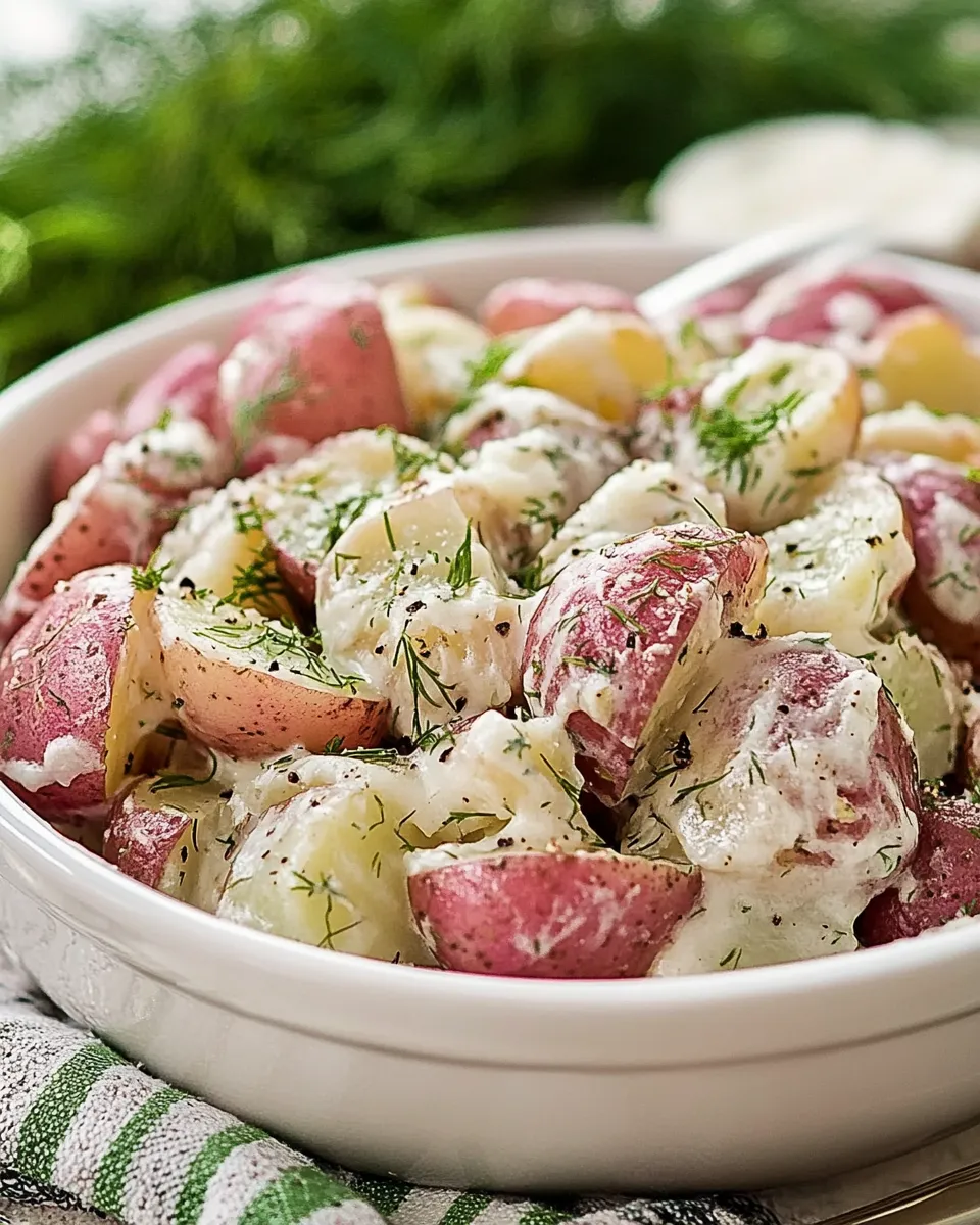 Easy Buttered Red Potatoes with Dill photo