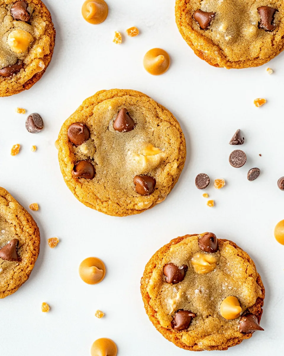 Homemade Butterscotch Chocolate Chip Cookies photo