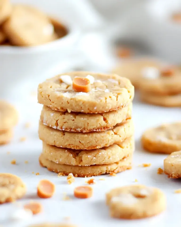 Homemade Butterscotch Shortbread Cookies photo