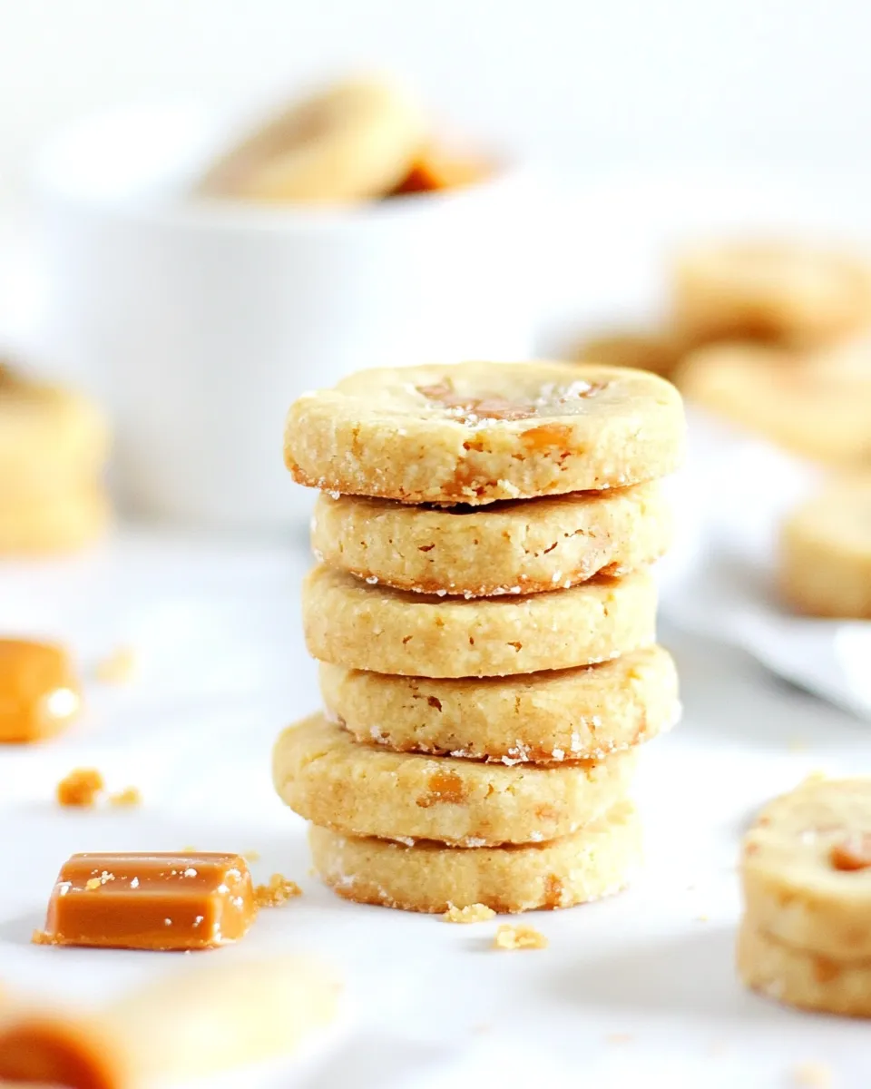 Classic Butterscotch Shortbread Cookies image