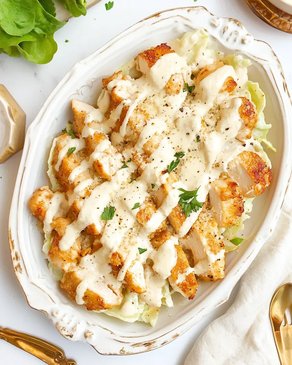 Classic Caesar Chicken image