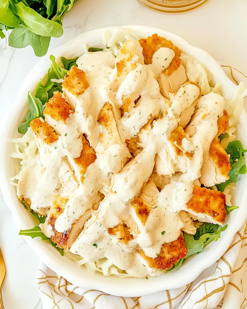 Delicious Caesar Chicken shot