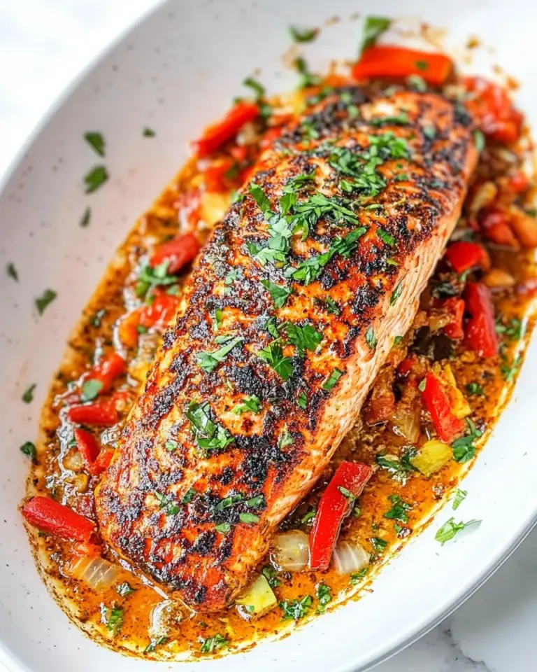 Homemade Cajun Salmon Recipe photo