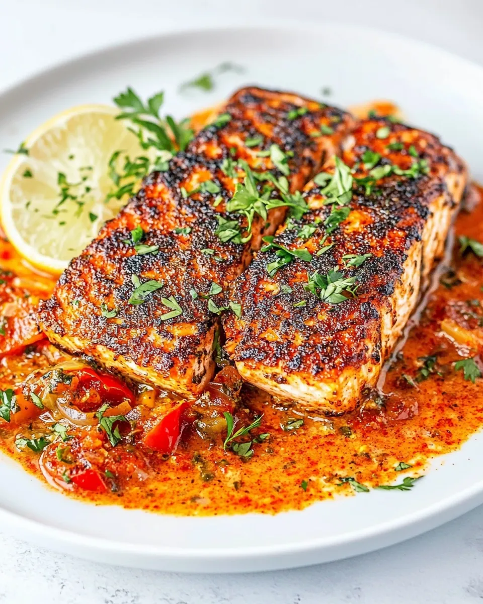 Classic Cajun Salmon Recipe image