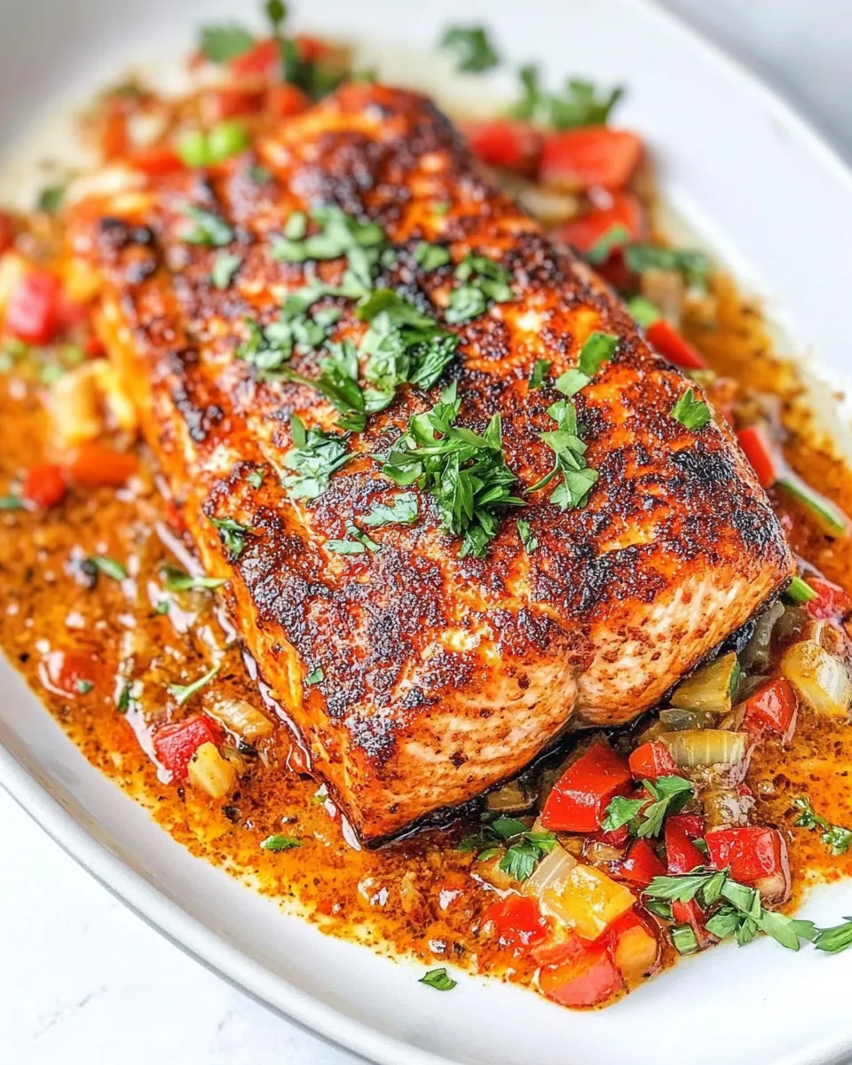 Delicious Cajun Salmon Recipe dish photo