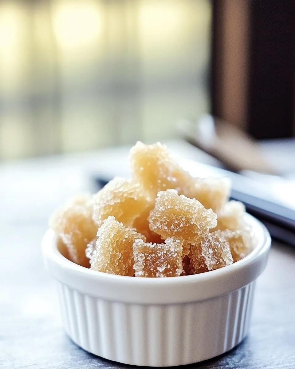 Classic Candied Ginger Recipe image