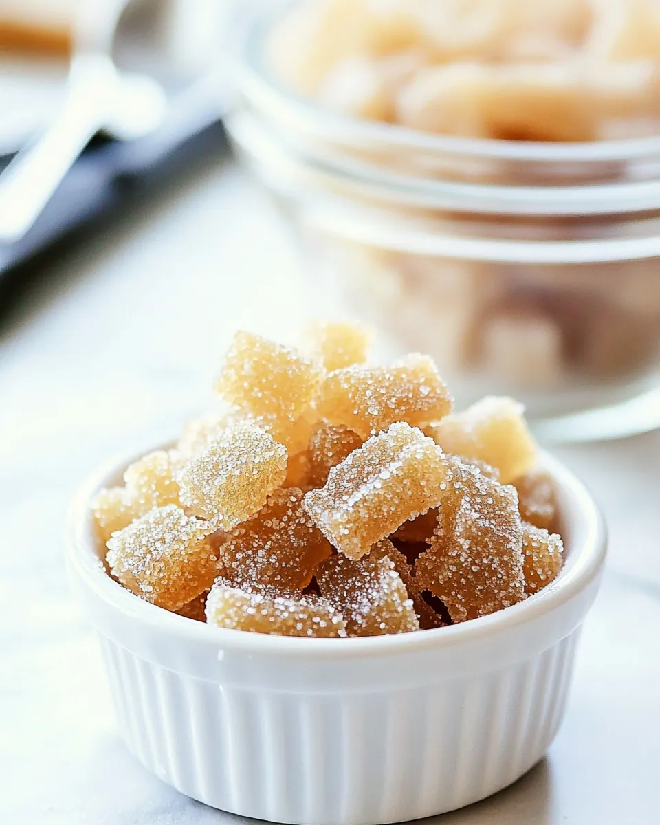 Delicious Candied Ginger Recipe dish photo
