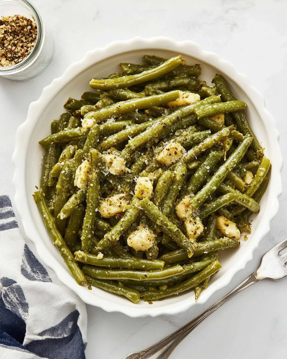 Quick Canned Green Beans Recipe dish photo