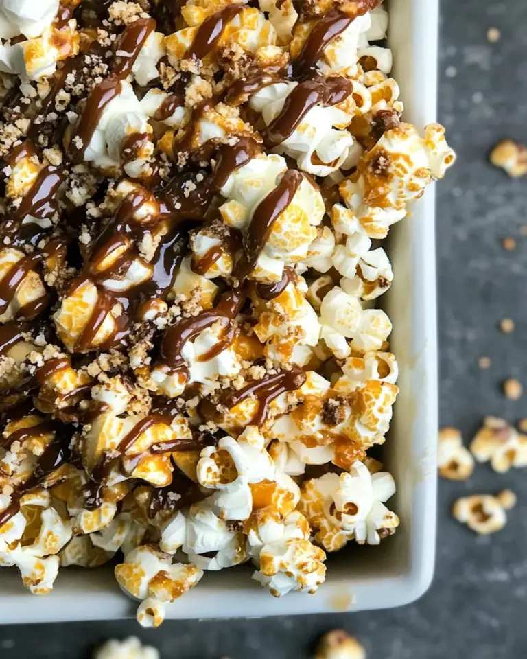 Homemade Caramel Crunch Popcorn Recipe photo