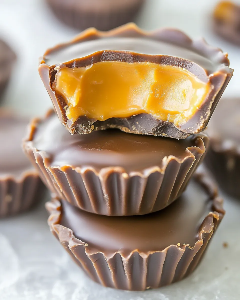 Delicious Caramel Peanut Butter Cups image
